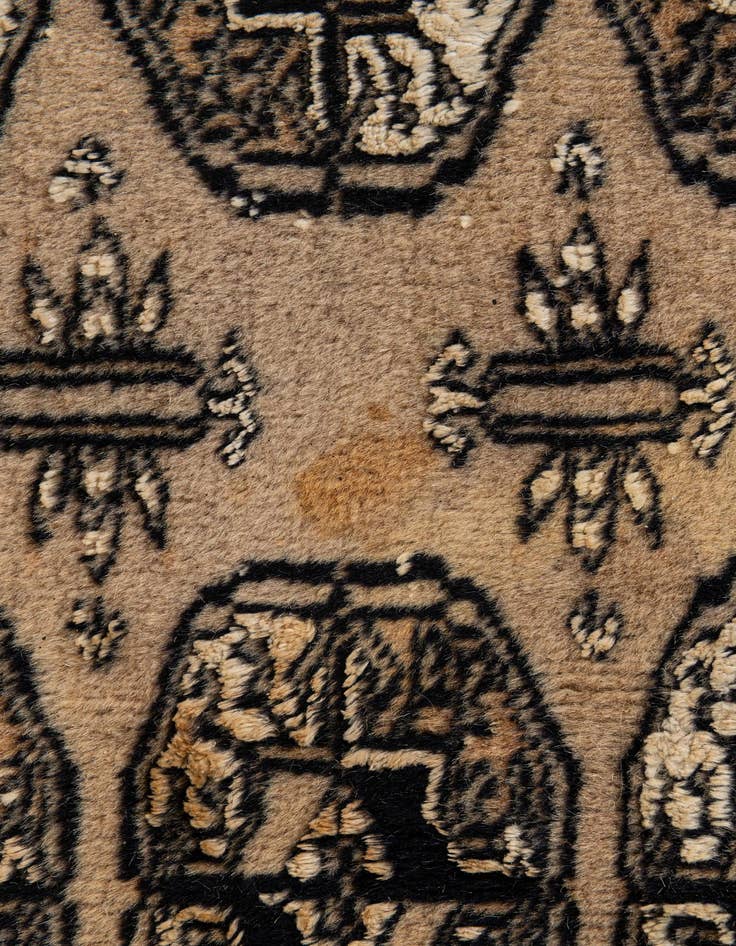 Detail image of 8' 3 x 11' 1  Hand Knotted Bokhara Oriental Rug