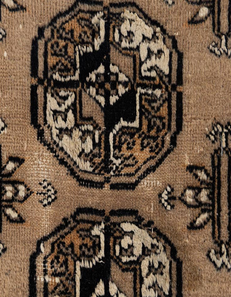 Detail image of 8' 3 x 11' 1  Hand Knotted Bokhara Oriental Rug