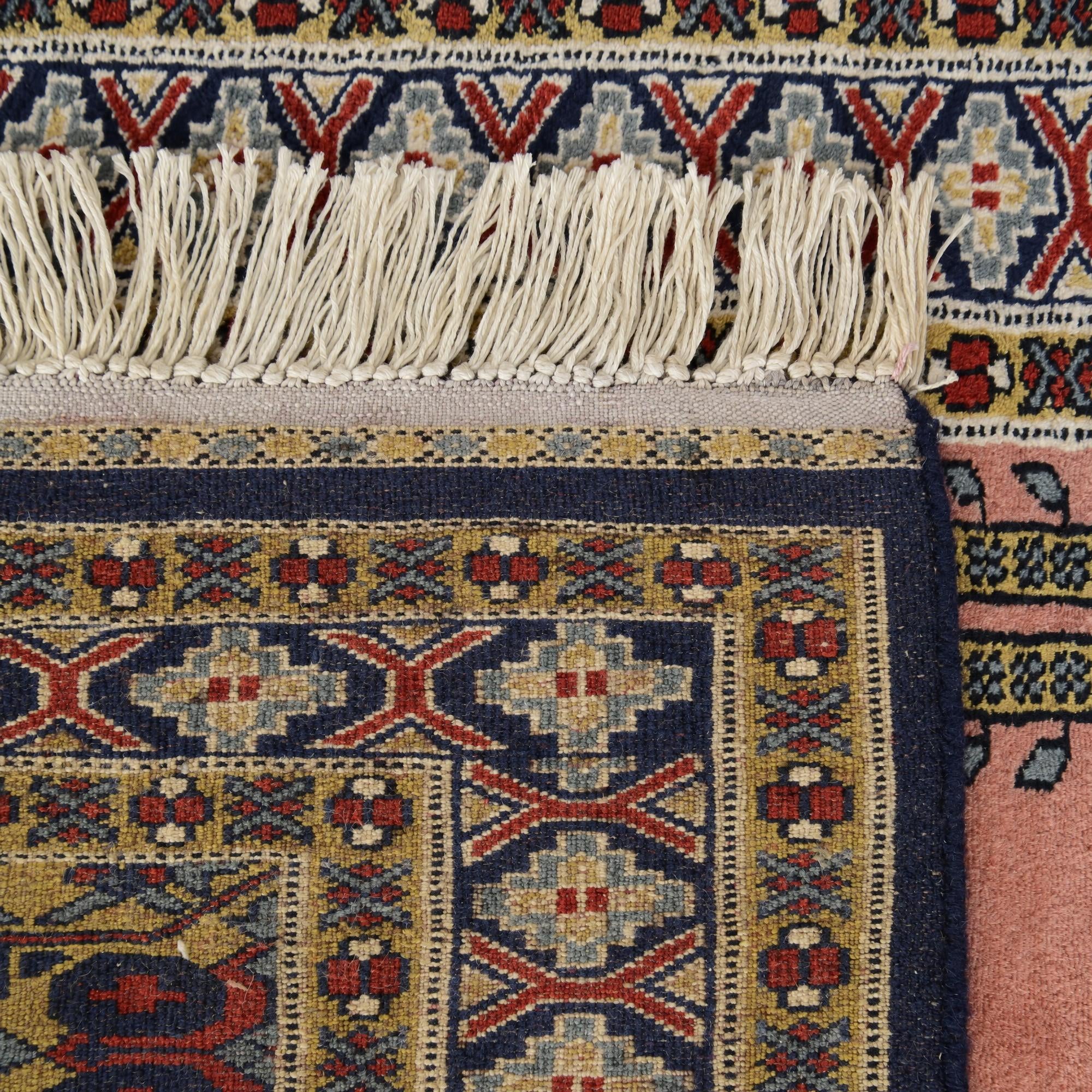 Detail image 12 of 12: 2' 8 x 4' 3 Hand Knotted Bokhara Oriental Wool Rug