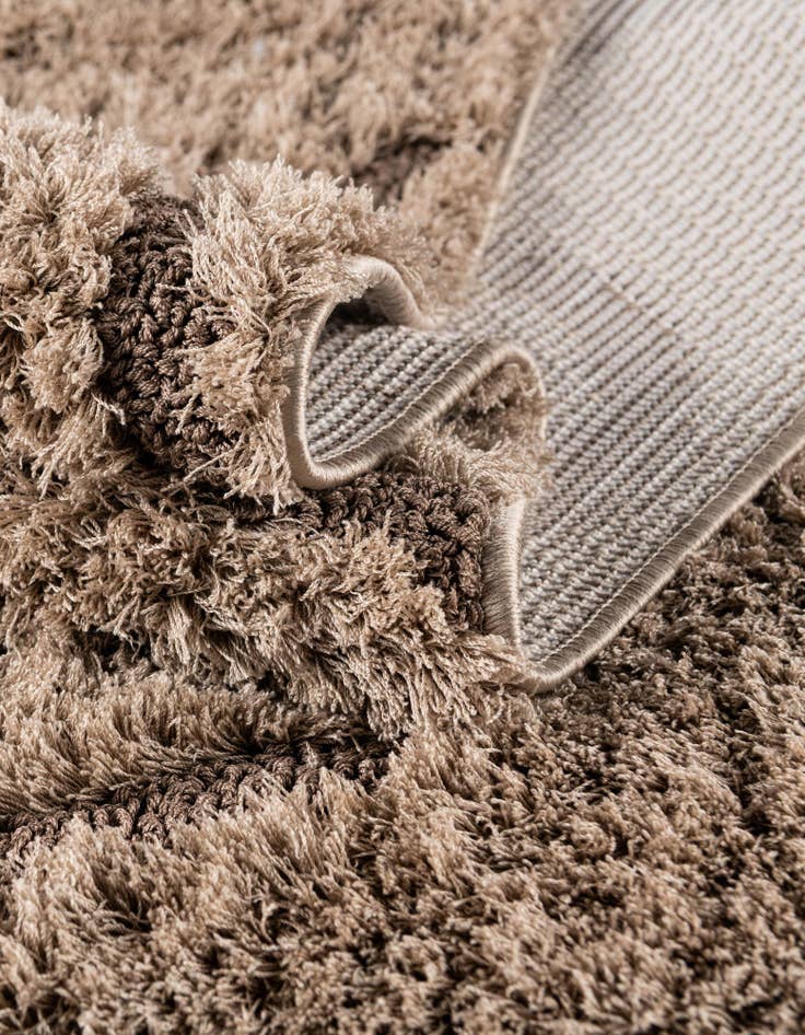 Detail image of 8' x 10' Botanical Shag Rug