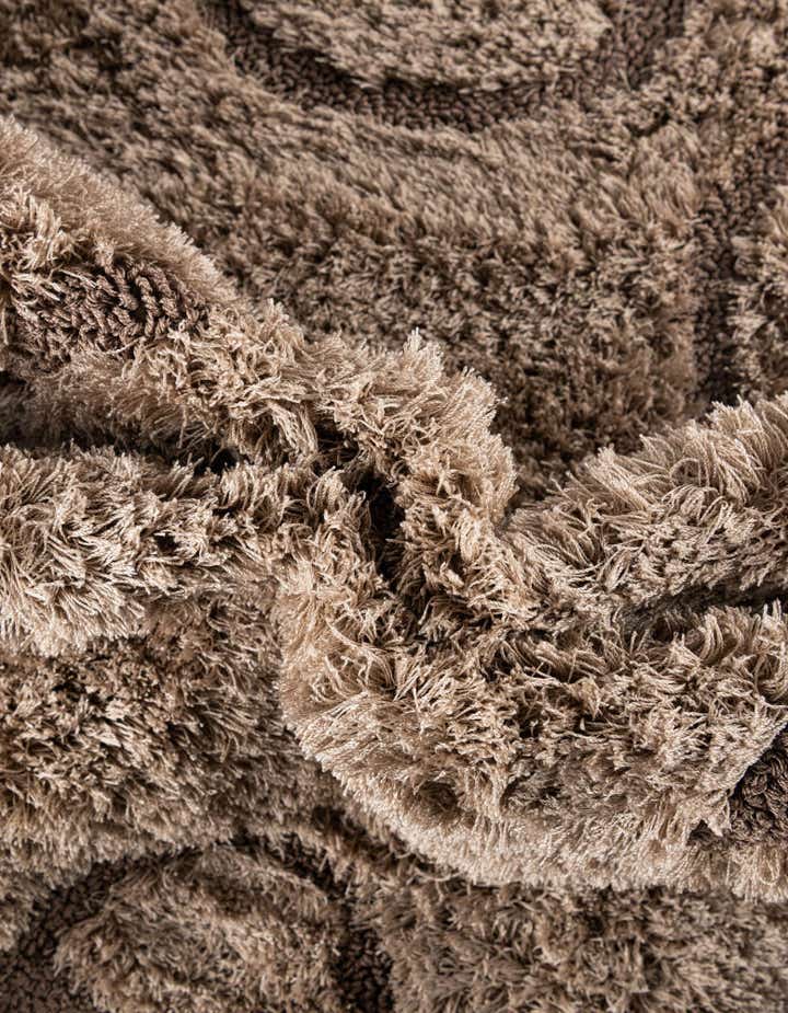 8' x 10' Botanical Shag Rug