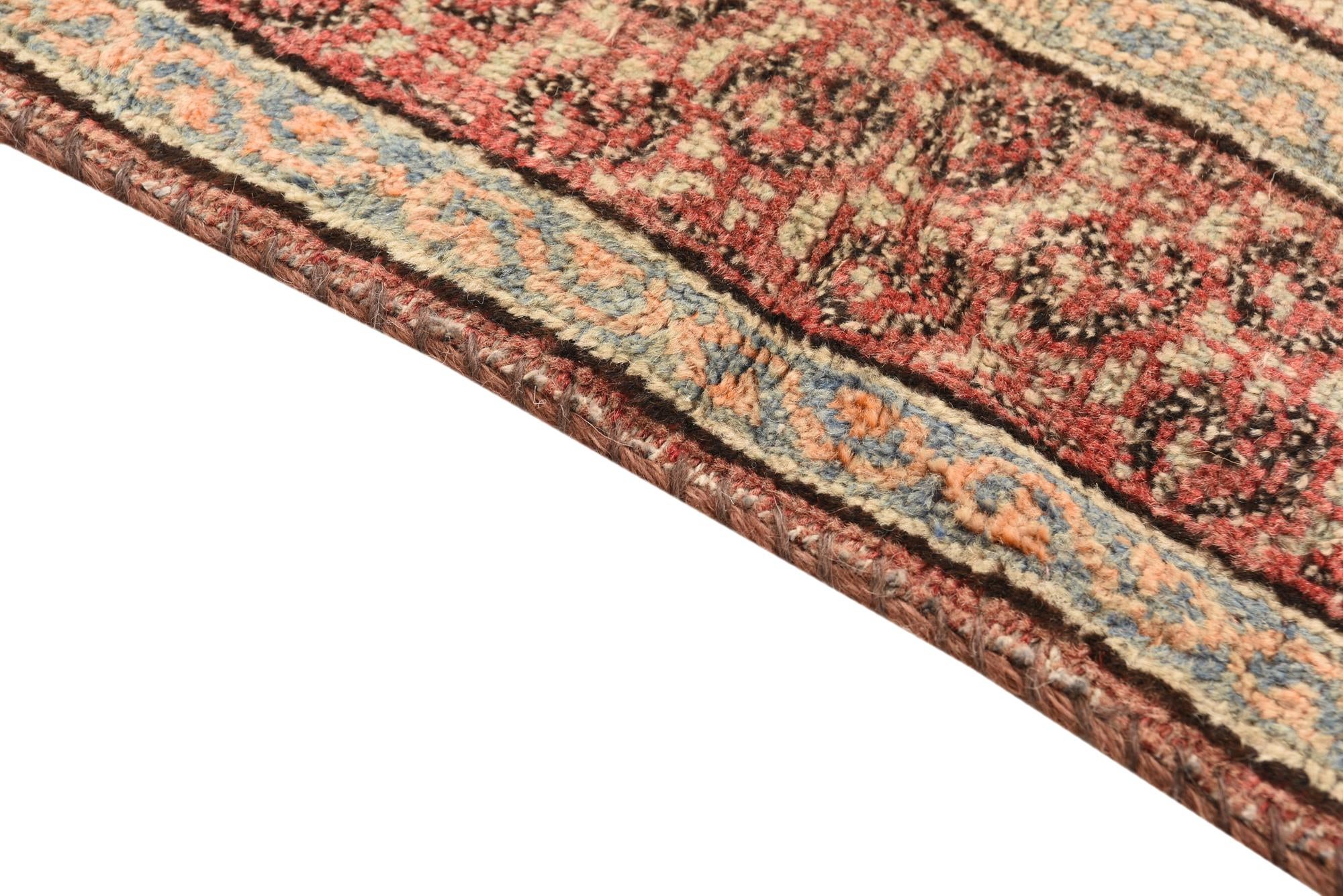 4' x 6' 5 Hand Knotted Botemir Persian Wool Rug
