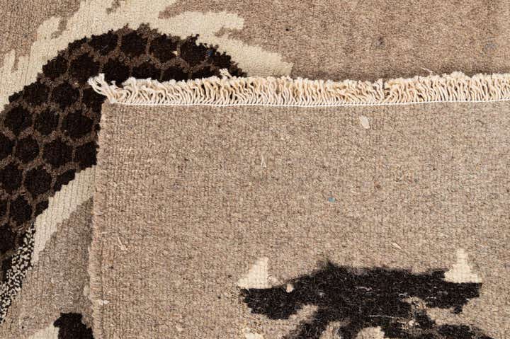 3' 1 x 5' 7 Hand Knotted Carved Pekin Oriental Wool Rug