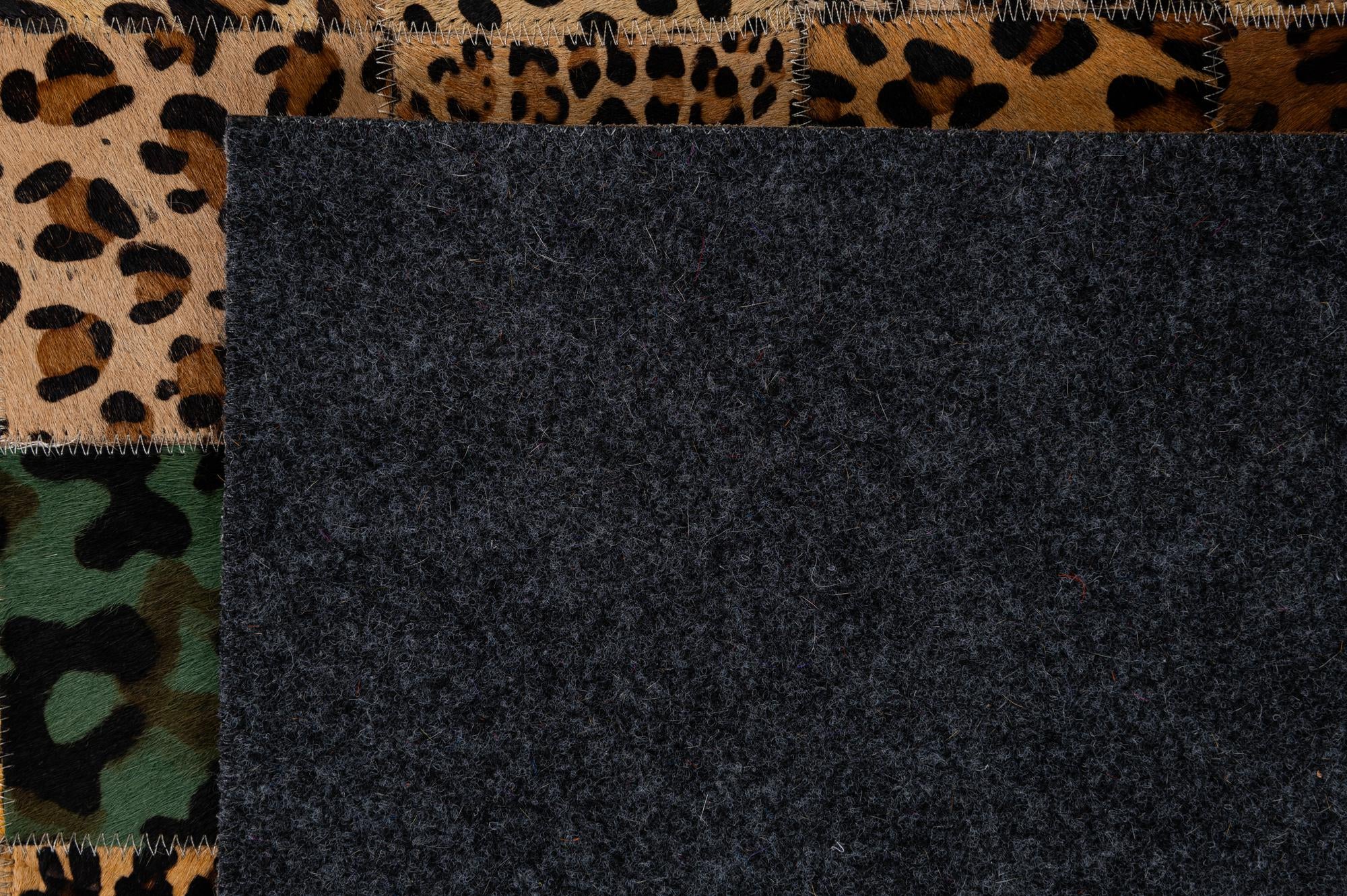 8' x 9' 11 Cowhide - Patchwork Rug