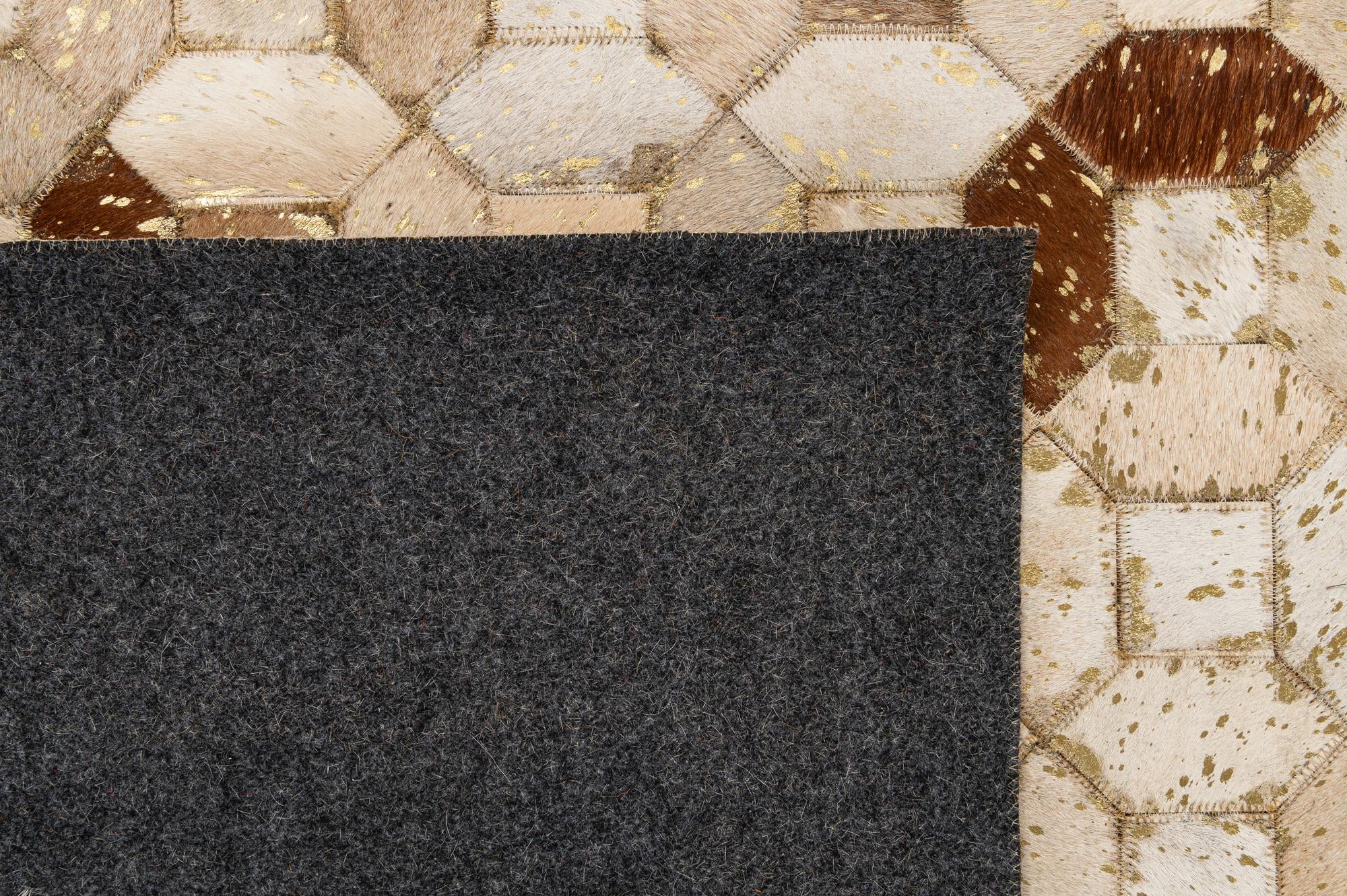 8' x 10' Cowhide - Patchwork Rug