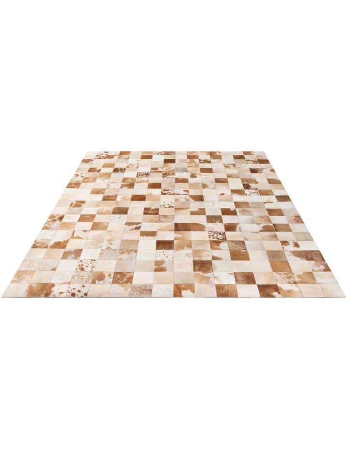 8' 2 x 10' Cowhide - Patchwork Rug