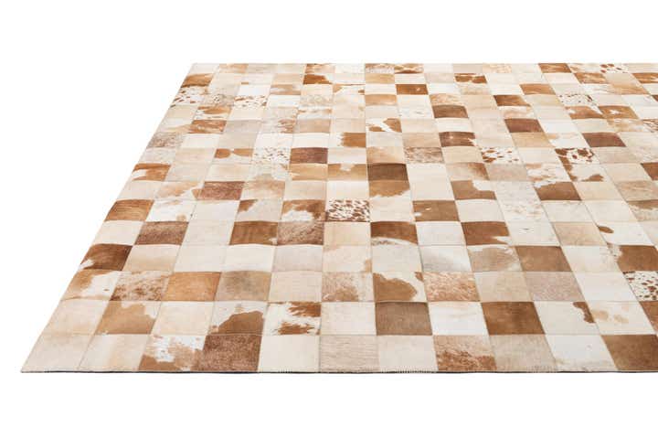 8' 2 x 10' Cowhide - Patchwork Rug