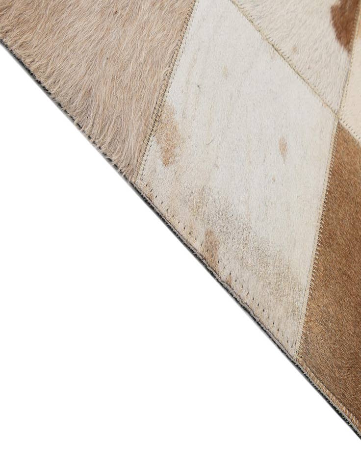 Detail image of 8' 2 x 10' Cowhide - Patchwork Rug