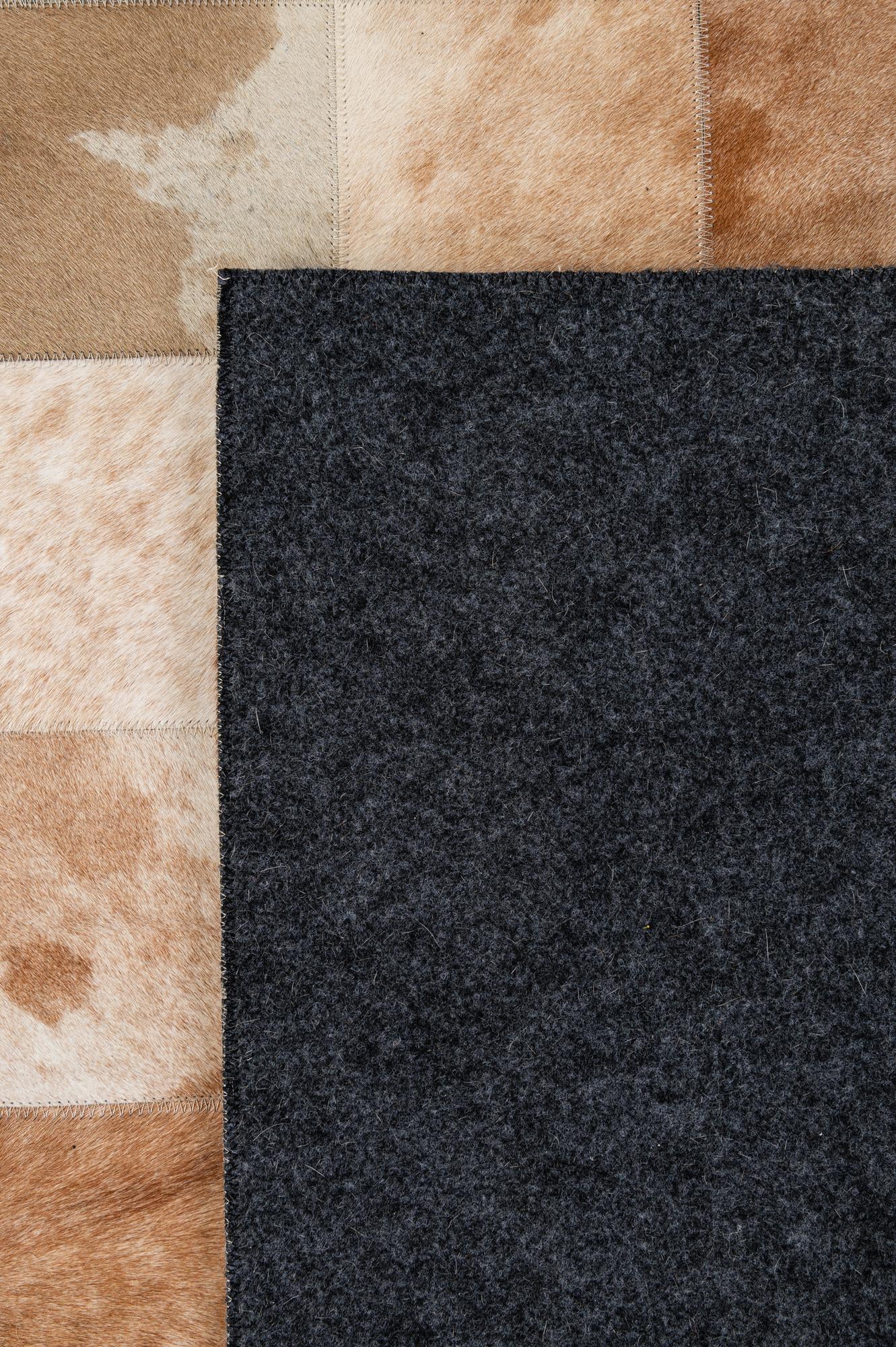 8' x 9' 11 Cowhide - Patchwork Rug