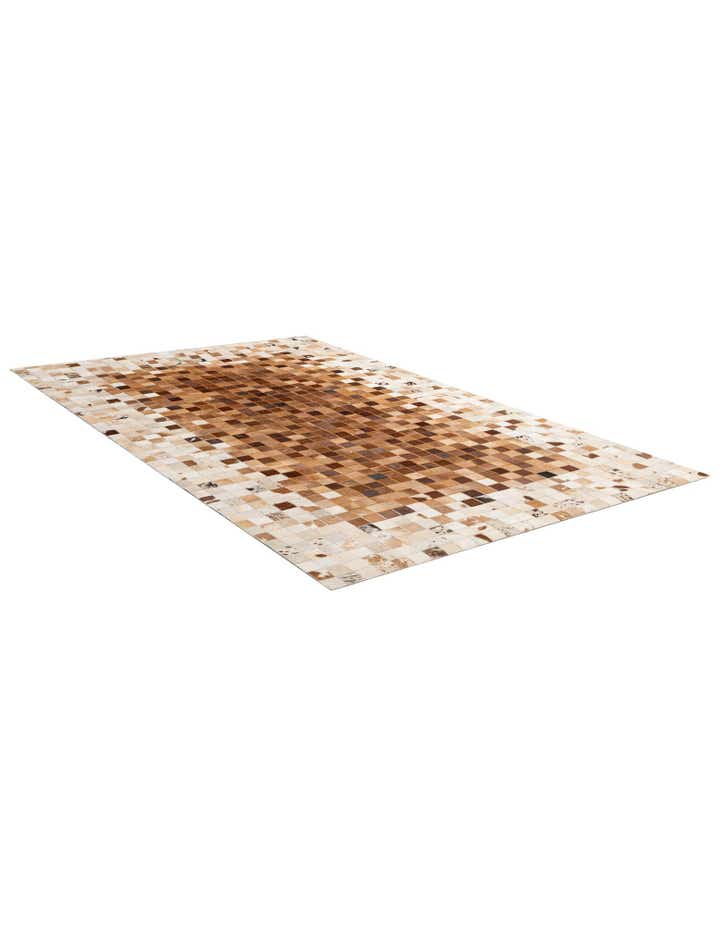 5' x 7' 11 Cowhide - Patchwork Rug