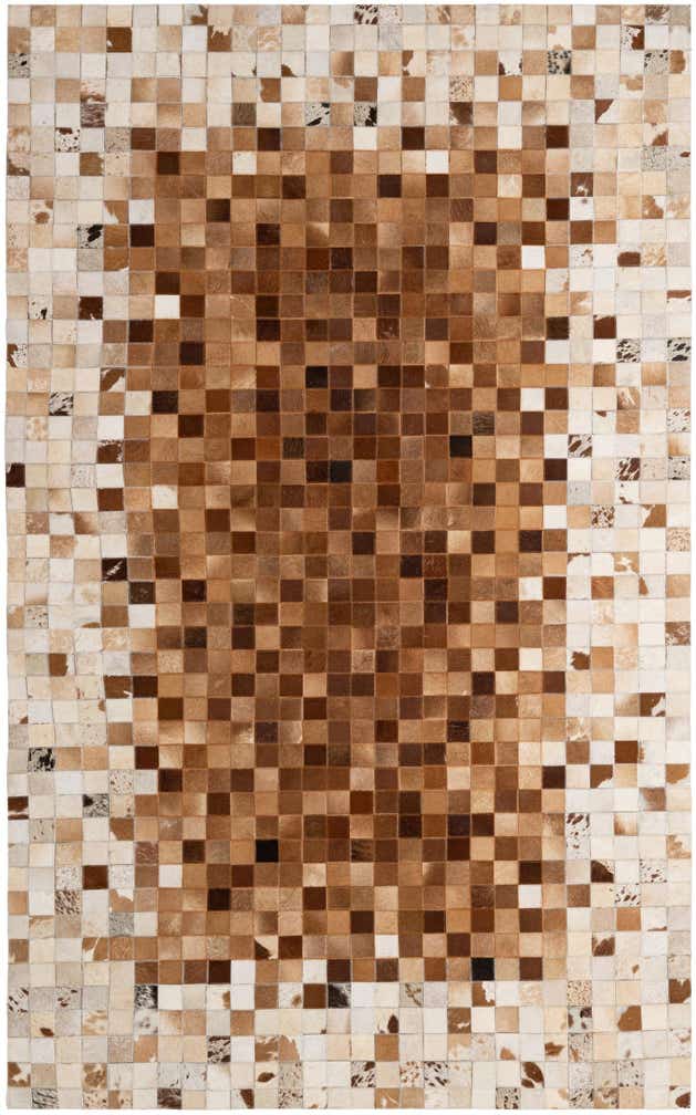 5' x 7' 11 Cowhide - Patchwork Rug