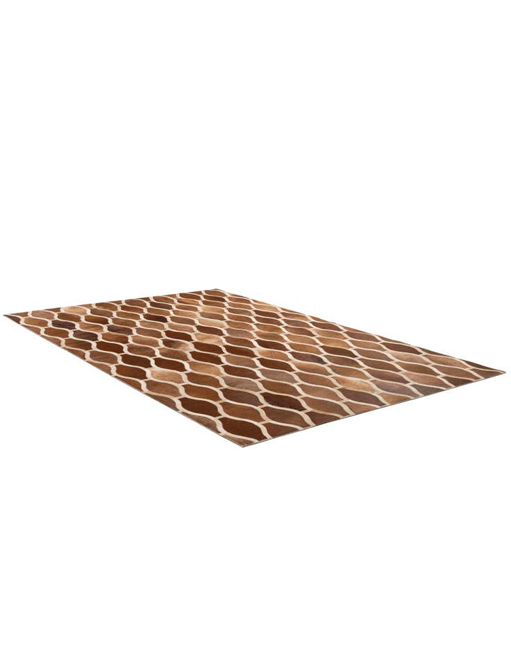 Detail image of 5' x 7' 11 Cowhide - Patchwork Rug