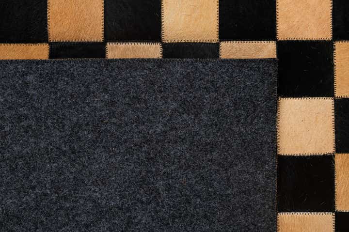 5' 1 x 8' Cowhide - Patchwork Rug