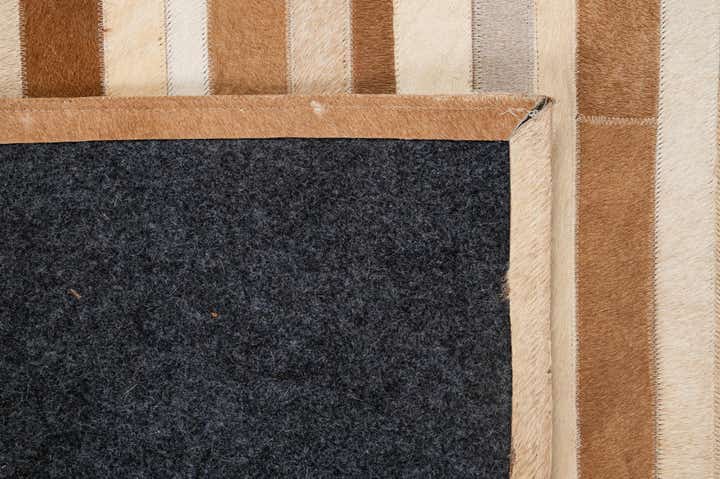 5' 2 x 7' 10 Cowhide - Patchwork Rug