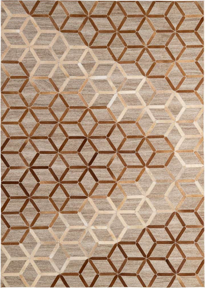 5' 1 x 7' 8 Cowhide - Patchwork Rug