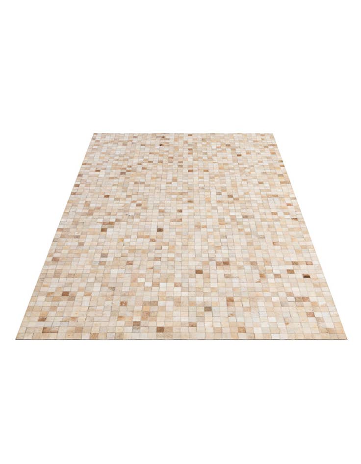 Detail image of 5' 1 x 7' 11 Cowhide - Patchwork Rug