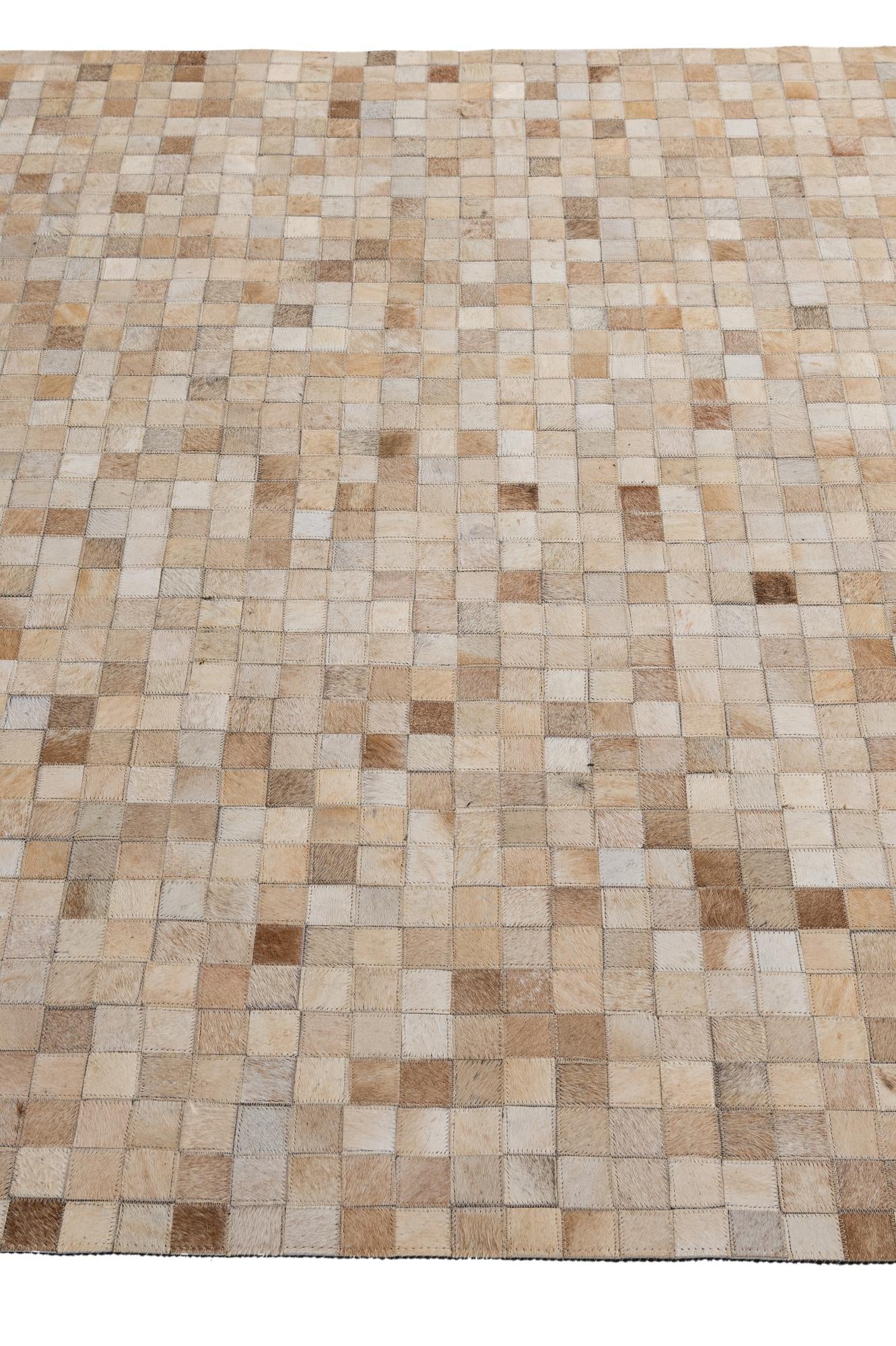 5' 1 x 7' 11 Cowhide - Patchwork Rug