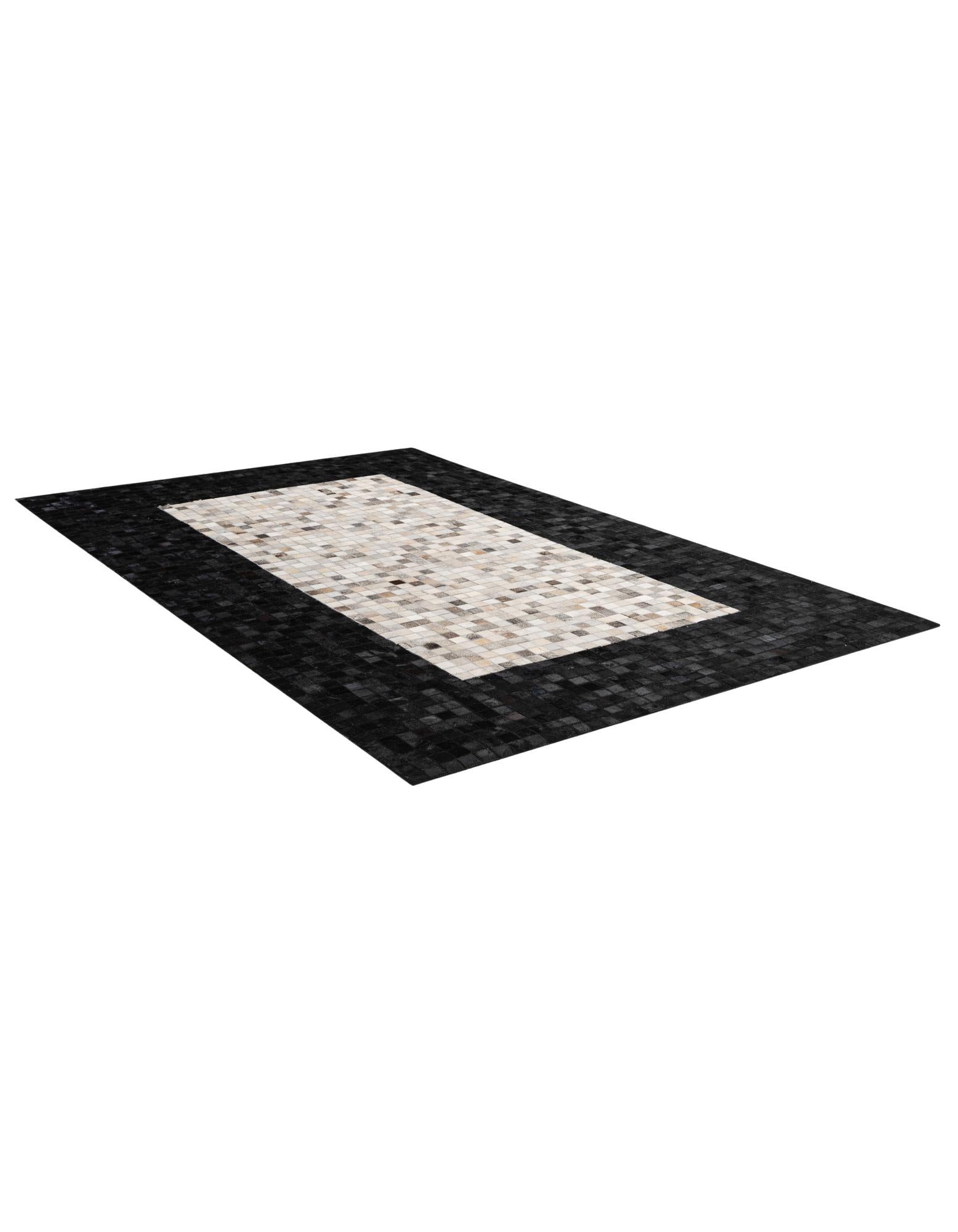 4' 11 x 7' 10 Cowhide - Patchwork Rug