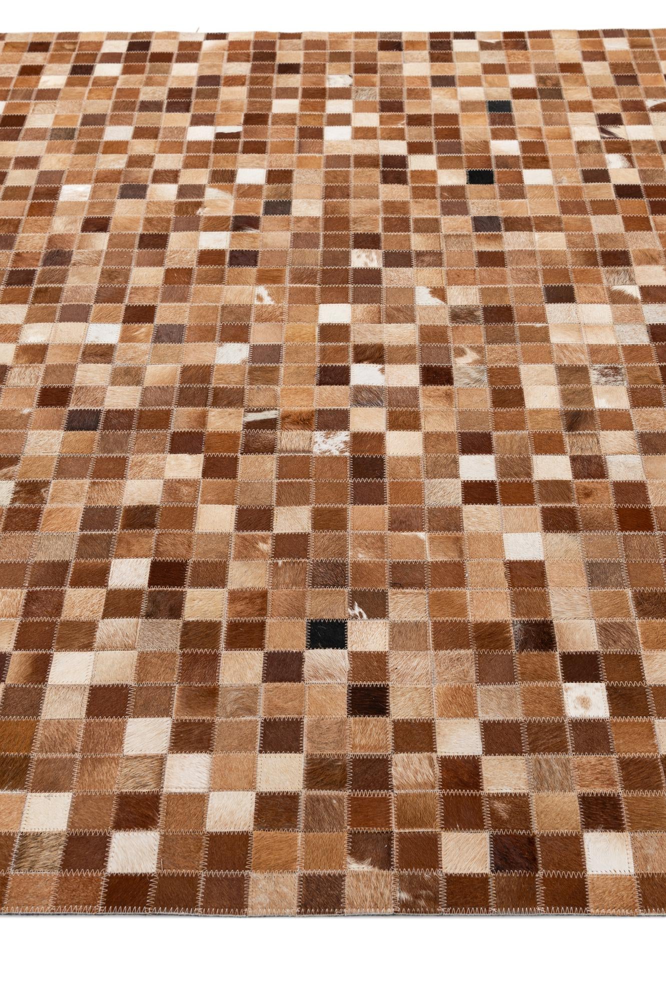 5' 1 x 7' 11 Cowhide - Patchwork Rug