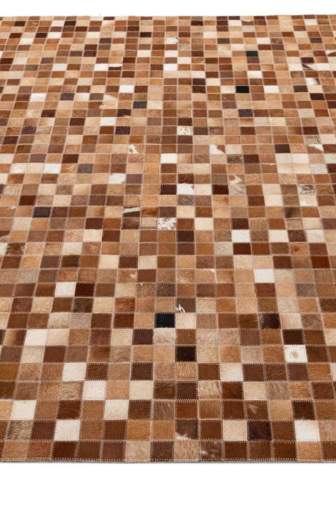 5' 1 x 7' 11 Cowhide - Patchwork Rug