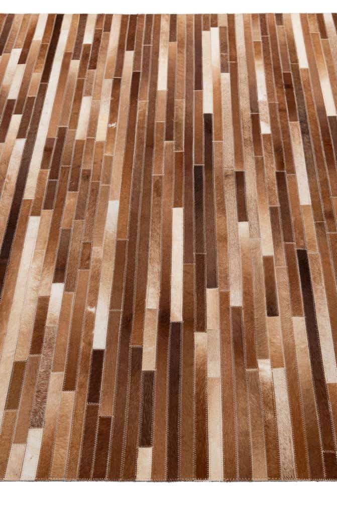 5' 1 x 7' 10 Cowhide - Patchwork Rug