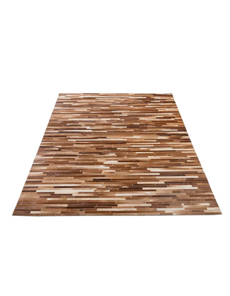 Detail image of 5' x 7' 11 Cowhide - Patchwork Rug