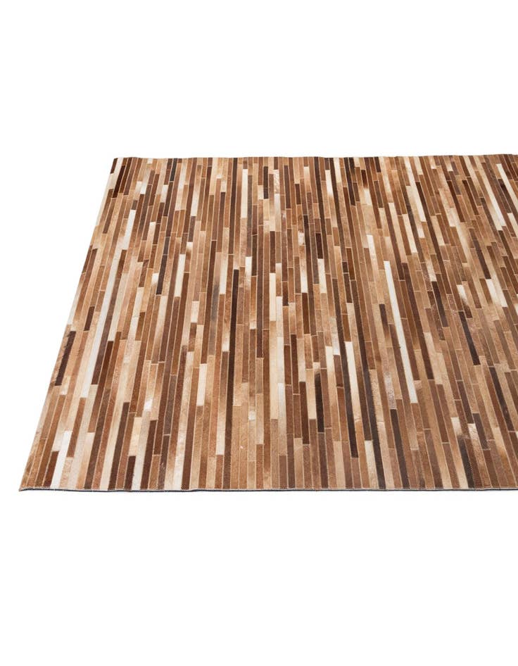 Detail image of 5' x 7' 11 Cowhide - Patchwork Rug