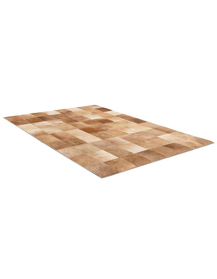 3' 11 x 5' 11 Cowhide - Patchwork Rug