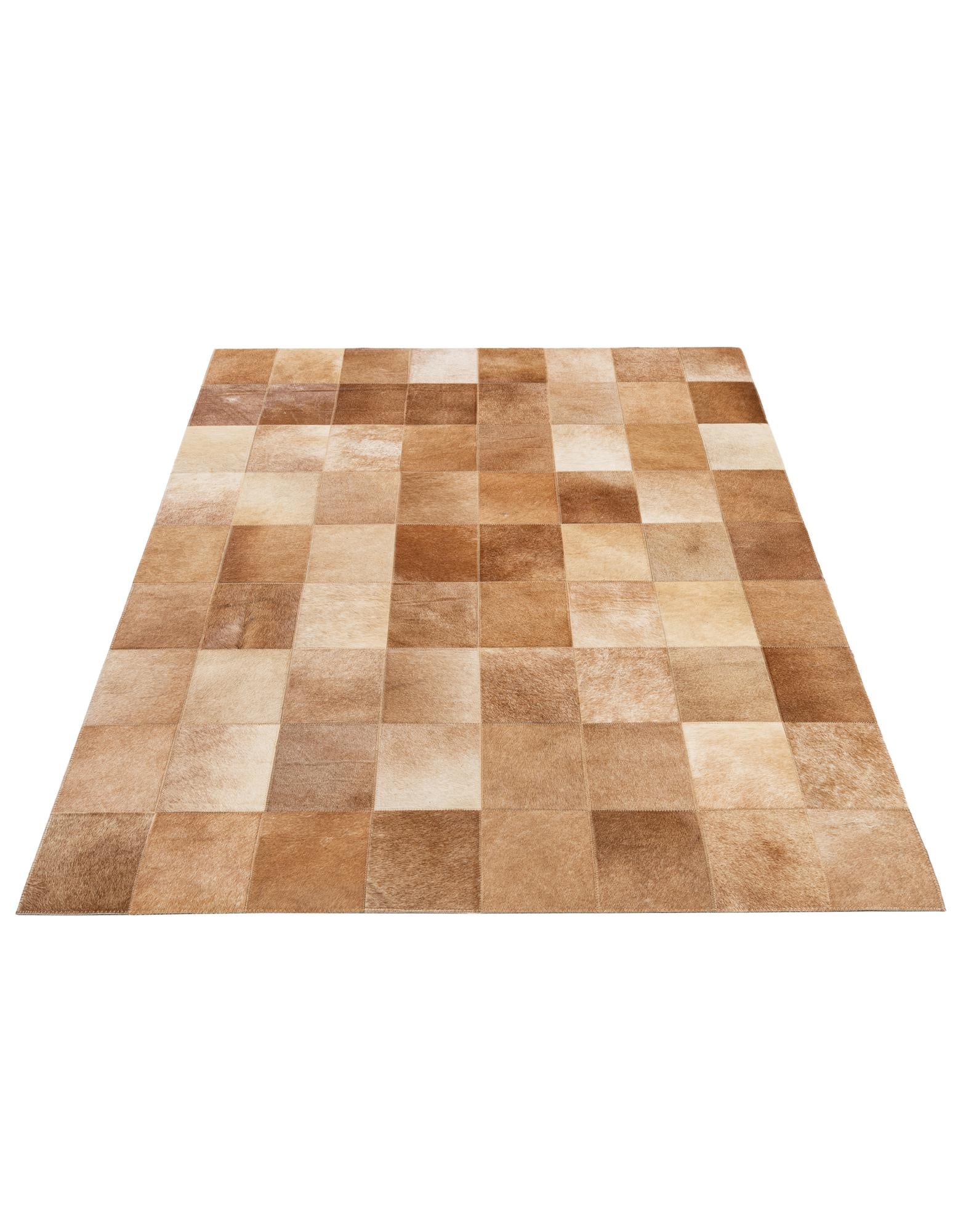 3' 11 x 5' 11 Cowhide - Patchwork Rug