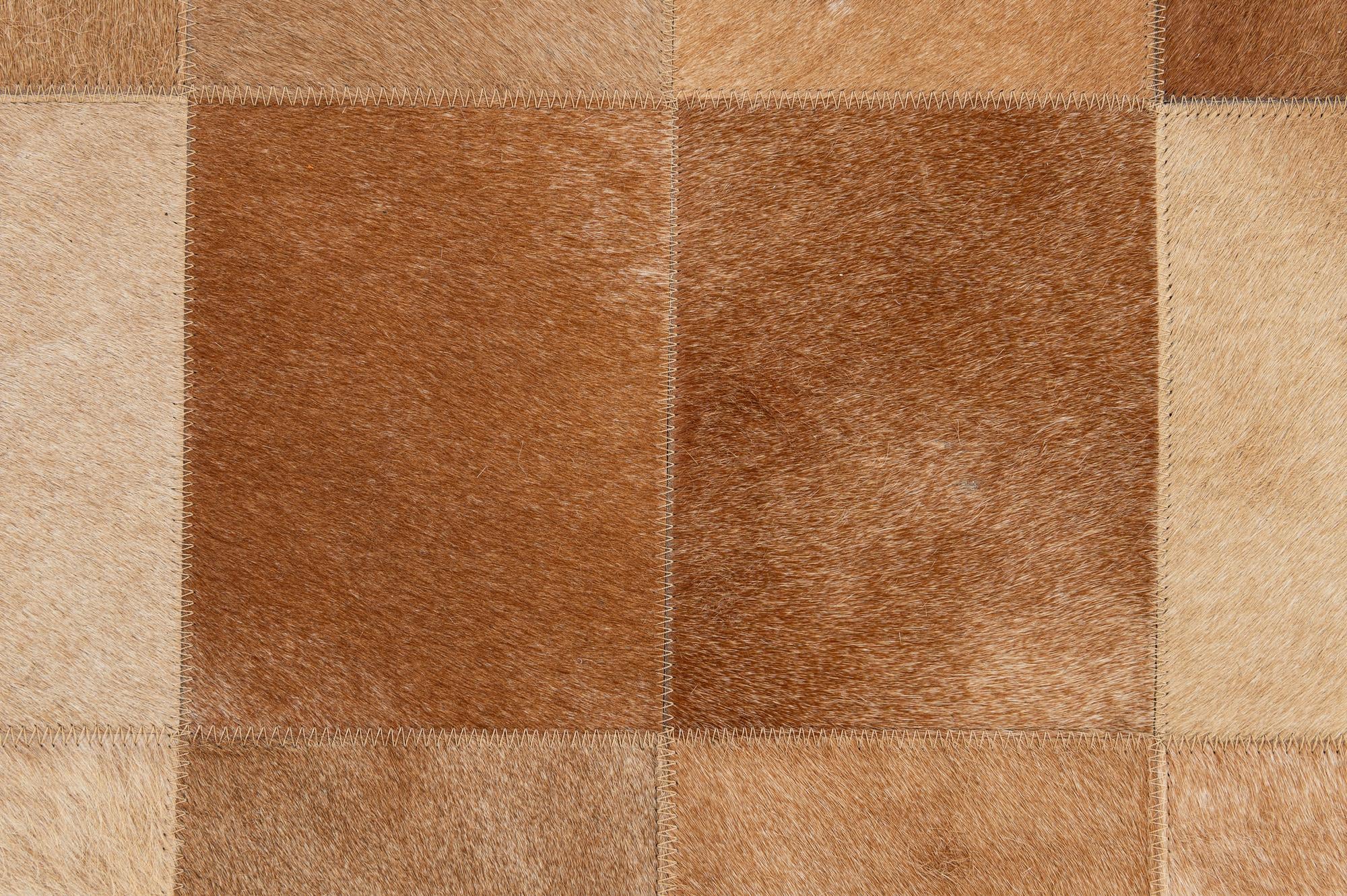 3' 11 x 5' 11 Cowhide - Patchwork Rug