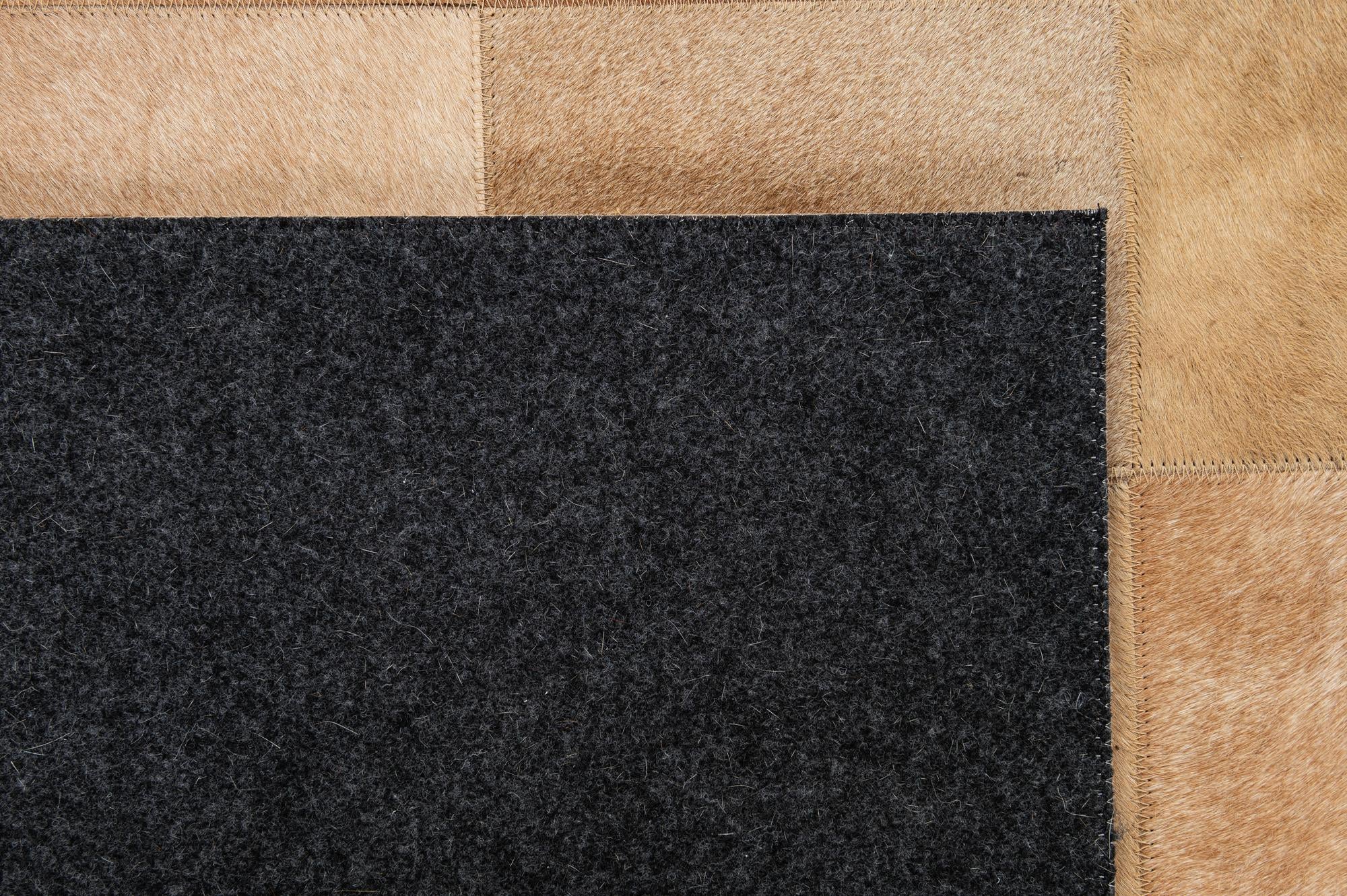 3' 11 x 5' 11 Cowhide - Patchwork Rug