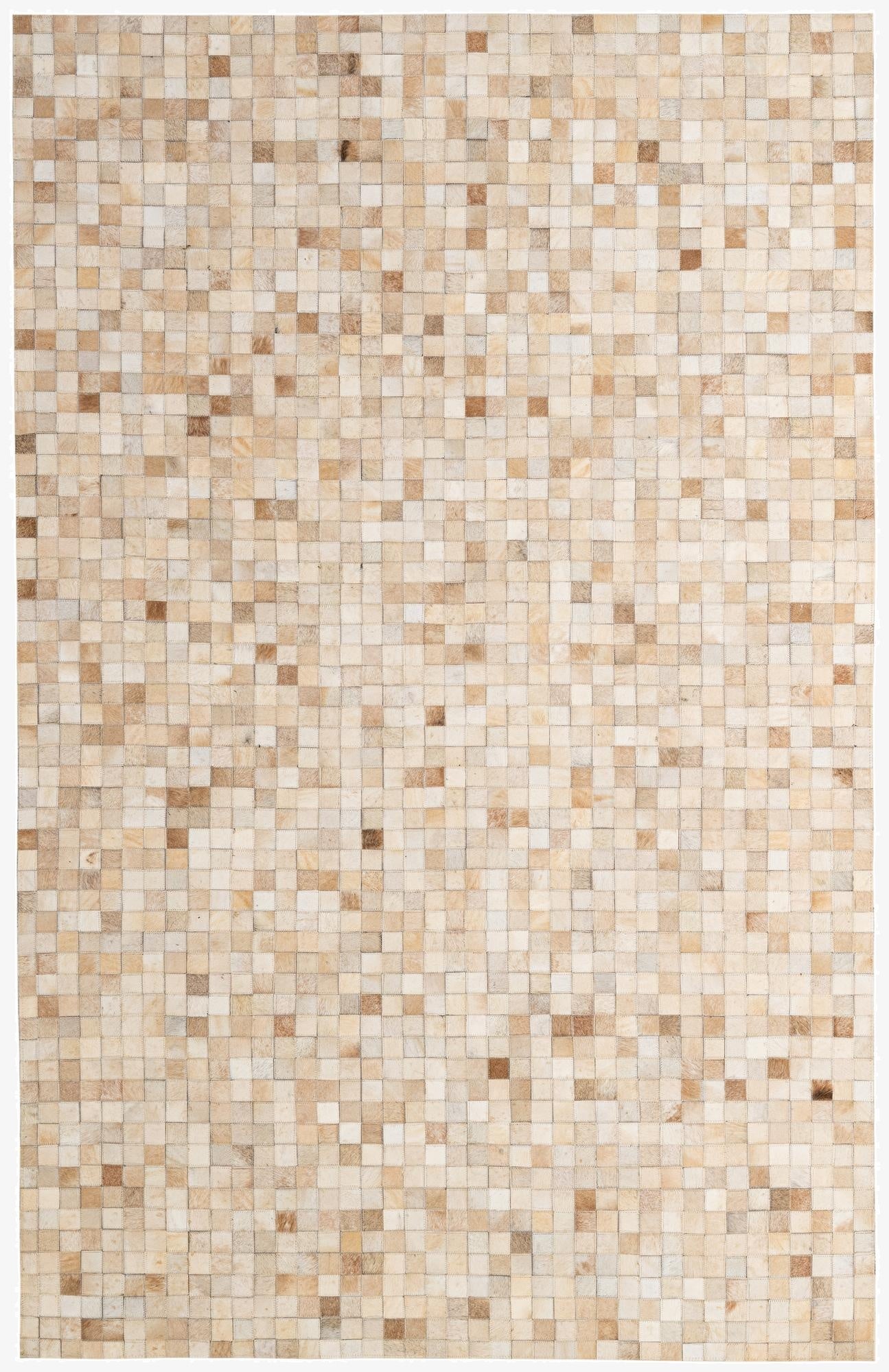 5' 1 x 7' 11 Cowhide - Patchwork Rug
