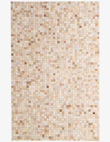 5' 1 x 7' 11 Cowhide - Patchwork Rug