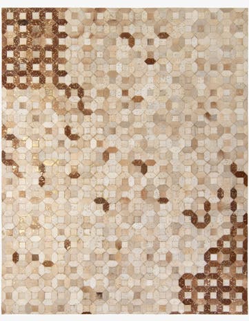 8' x 10' Cowhide - Patchwork Rug