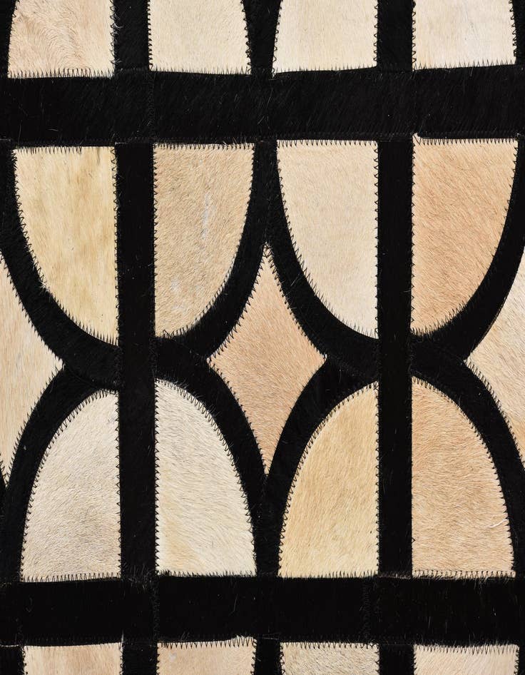 Detail image of 5' x 8' Cowhide Leather Rug