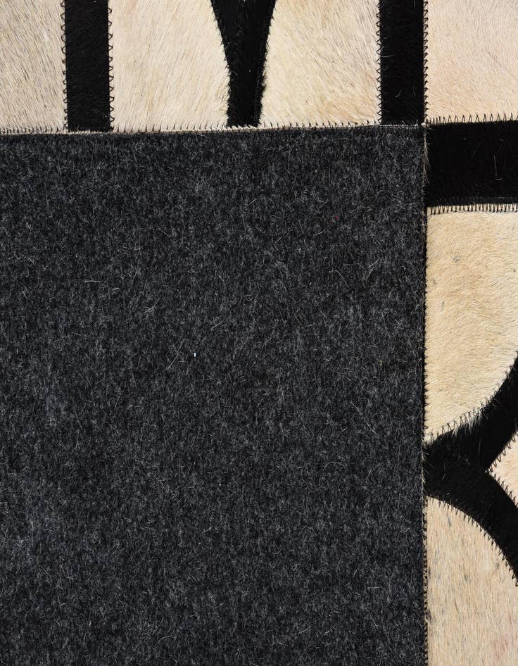 Detail image of 5' x 8' Cowhide Leather Rug