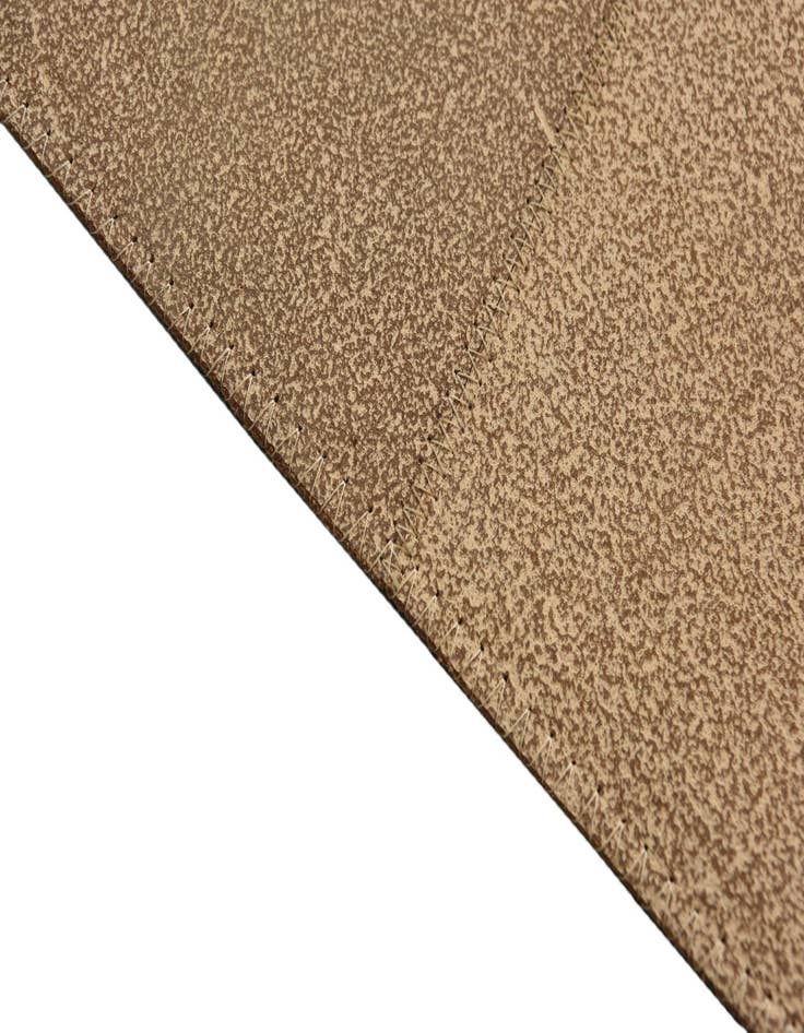 Detail image of 5' 1 x 8' Cowhide Leather Rug