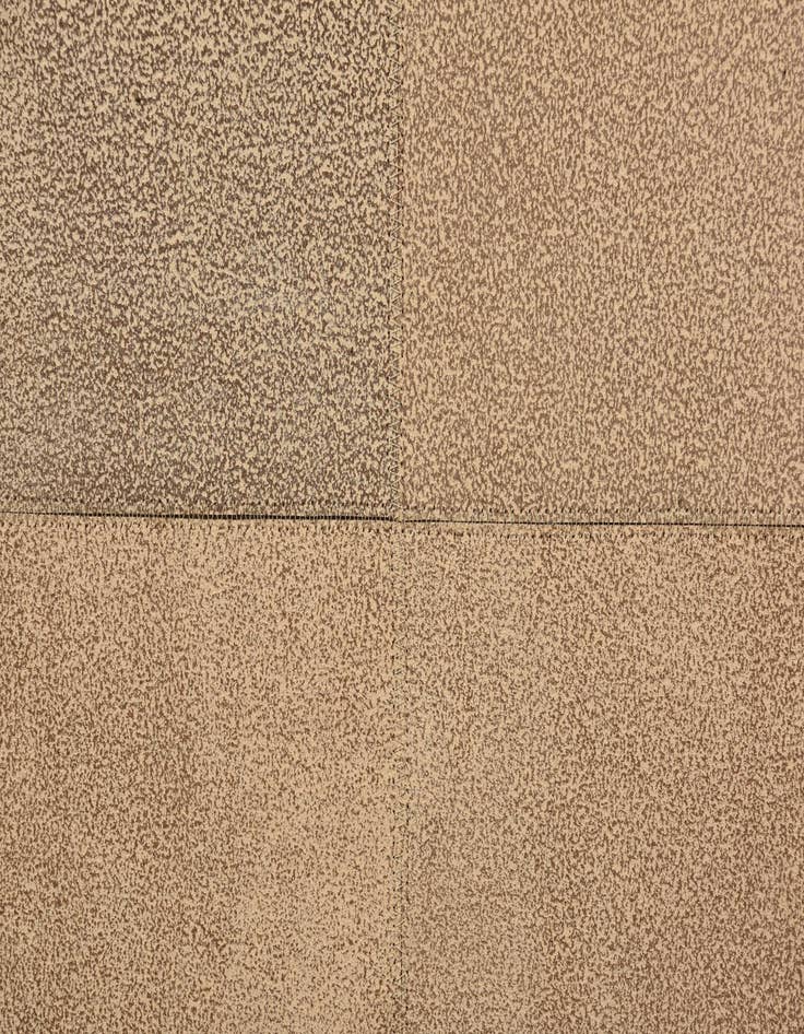 Detail image of 5' 1 x 8' Cowhide Leather Rug