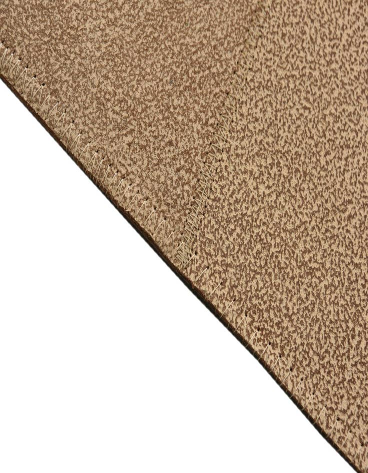 Detail image of 5' 1 x 8' Cowhide Leather Rug