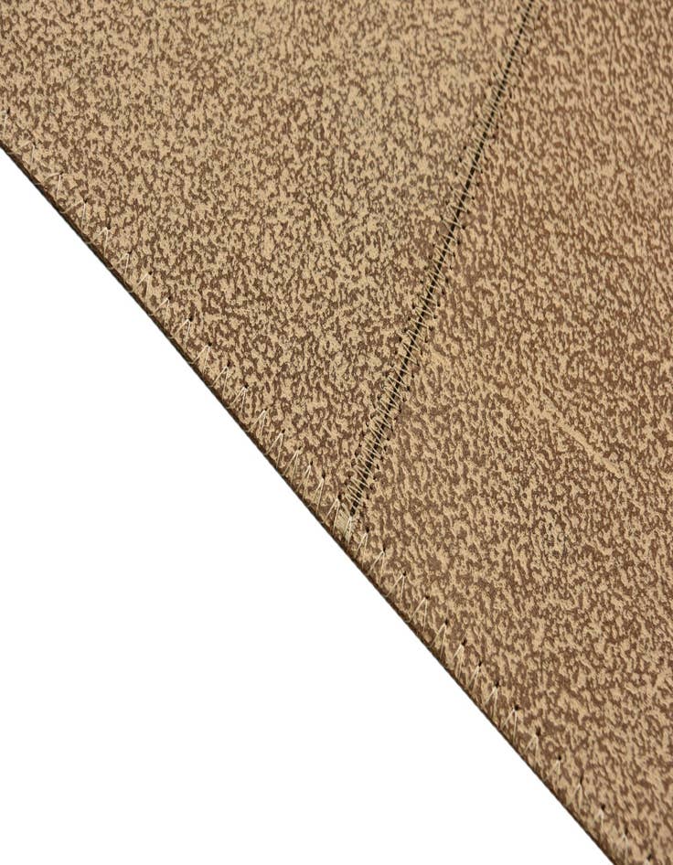 Detail image of 5' 1 x 8' Cowhide Leather Rug