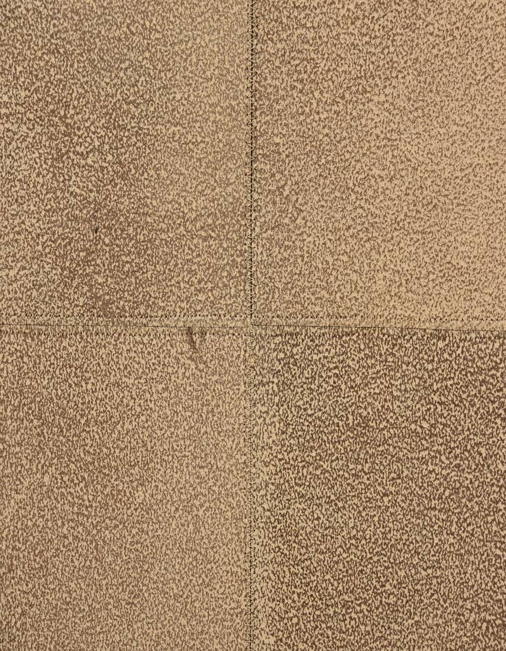 Detail image of 5' 1 x 8' Cowhide Leather Rug