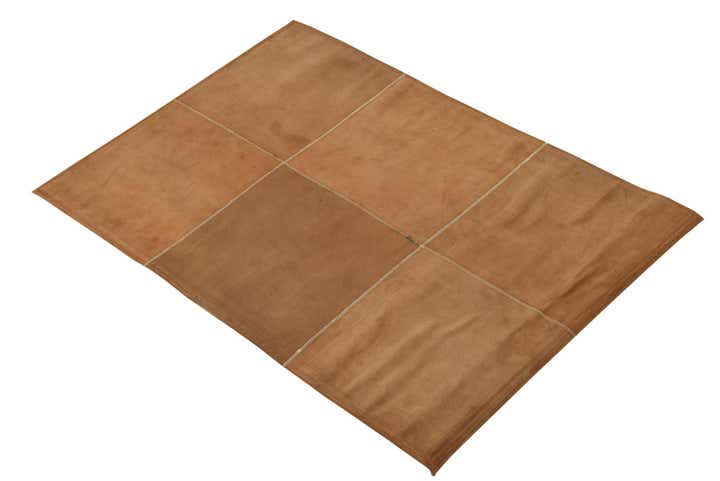 2' x 3' Cowhide Leather Rug