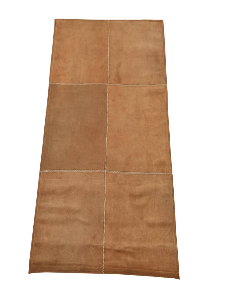 Detail image of 2' x 3' Cowhide Leather Rug