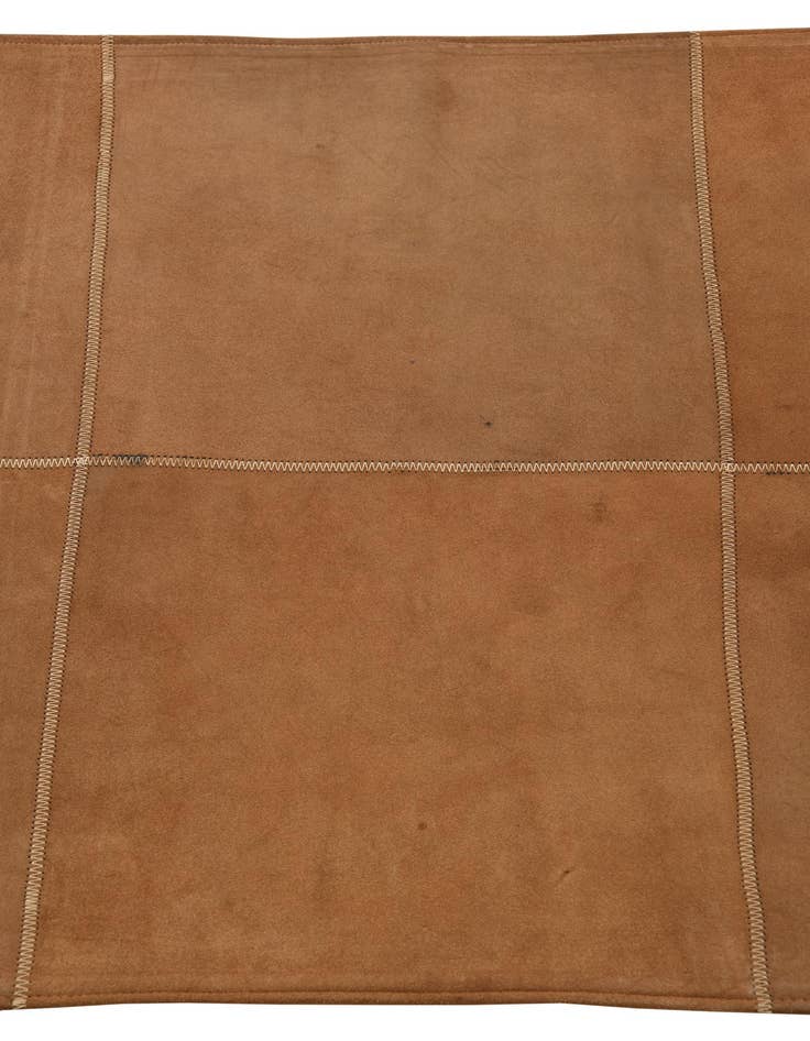 Detail image of 2' x 3' Cowhide Leather Rug