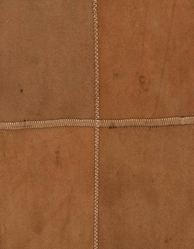 Detail image of 2' x 3' Cowhide Leather Rug