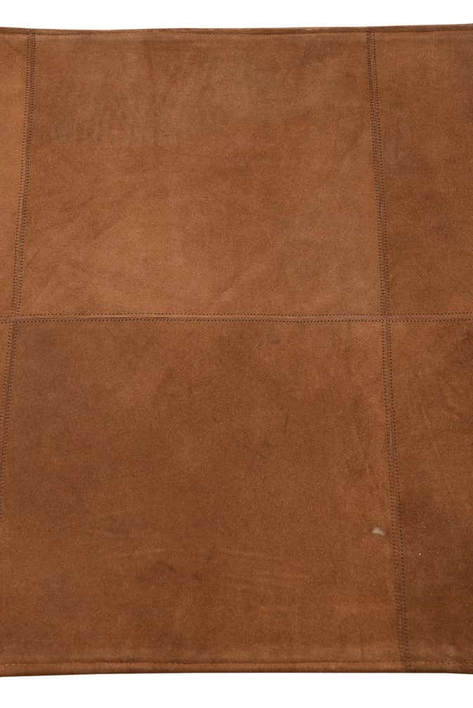 2' x 3' Cowhide Leather Rug