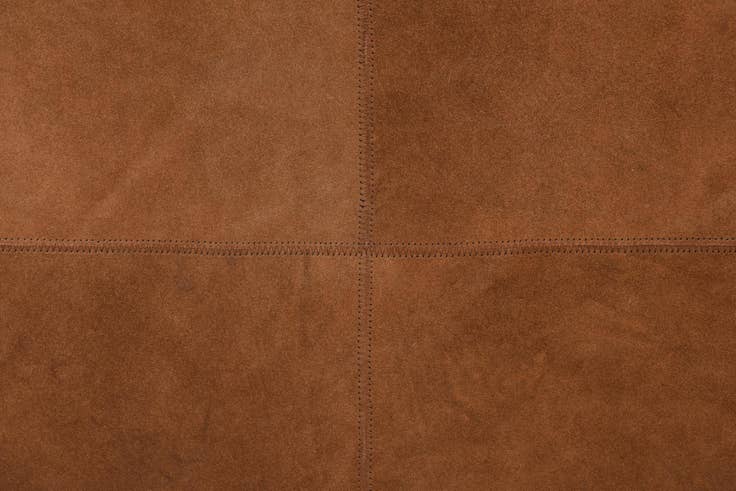 Detail image of 2' x 3' Cowhide Leather Rug