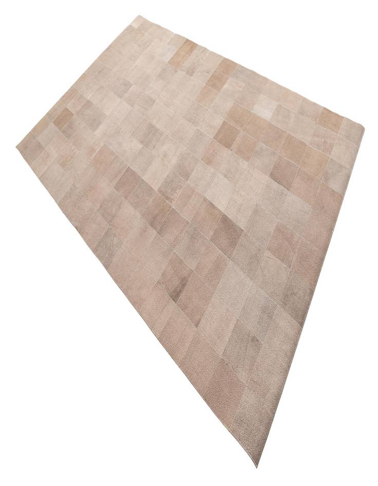 Detail image of 5' x 7' 9 Cowhide Leather Rug