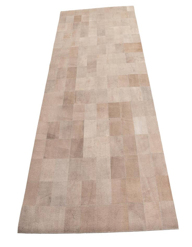 Detail image of 5' x 7' 9 Cowhide Leather Rug