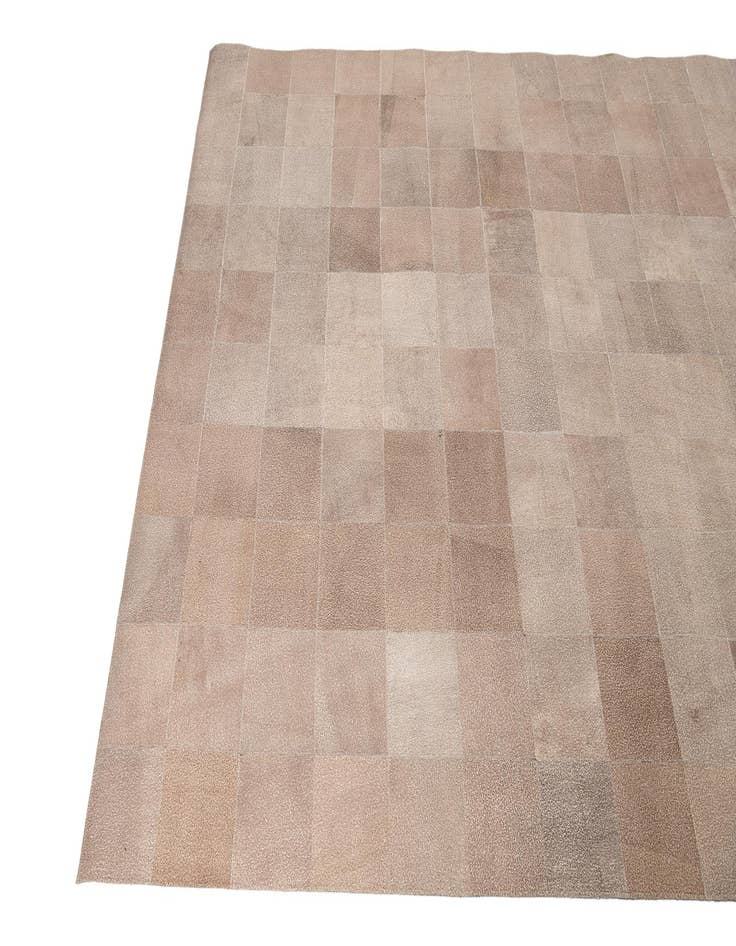 Detail image of 5' x 7' 9 Cowhide Leather Rug